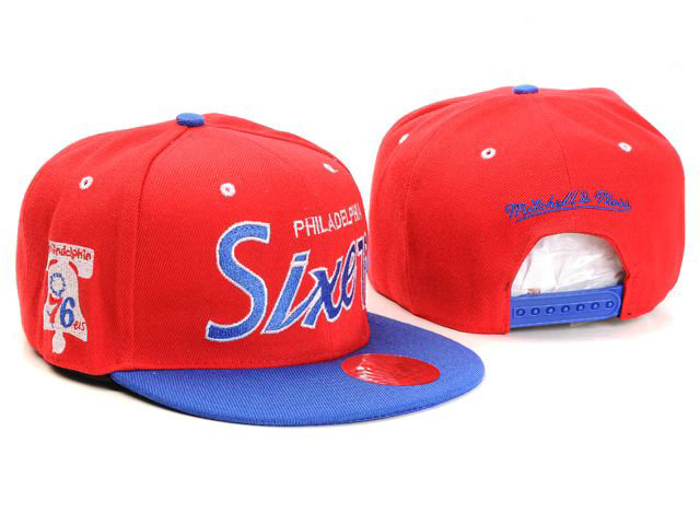 NBA Philadelphia 76ers M&N Snapback Hat NU02